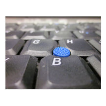 Carte postale de clavier