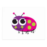 Carte postale de coccinelle