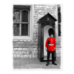 Carte postale de défilé de soldat de Londres