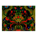 Carte postale de ~ d'intrigue amoureuse d'oiseaux