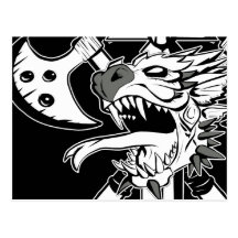 Carte postale de dragon
