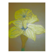 carte postale de fleur