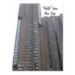 Carte postale de GRATTE-CIEL de NEW YORK