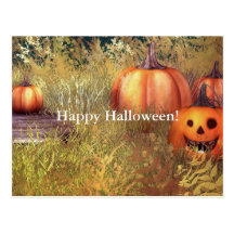 Carte postale de Halloween