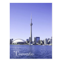 Carte postale de harborfront de Toronto