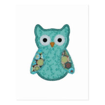 Carte postale de hibou
