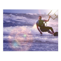 Carte postale de Kitesurfer