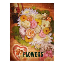Carte postale de Lenormand de fleurs