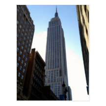 Carte postale de Manhattan New York d'Empire State