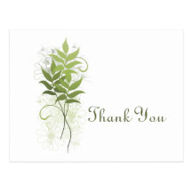 Carte postale de Merci de printemps
