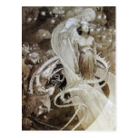 Carte postale de Mucha : Illustration de Le Pater