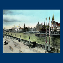 Carte postale de nation de DES de Quai cartes postales