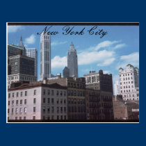 Carte postale de New York City cartes postales