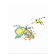 Carte postale de papillon