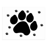 Carte postale de Pawprint
