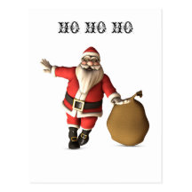 Carte postale de Père Noël