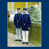 Carte postale de police de Paris cartes postales
