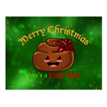 Carte postale de Poo de Noël
