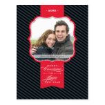 CARTE POSTALE DE SALUTATION DE PHOTO : : revers 4P