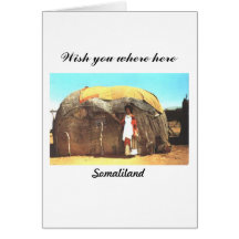 Carte postale de Somaliland