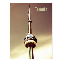 Carte postale de tour de NC de Toronto
