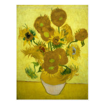 Carte postale de tournesols