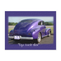 carte postale de voiture de Fleetwood de l'antiqui