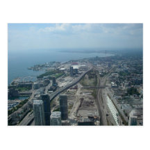 Carte postale de vue de tour de NC