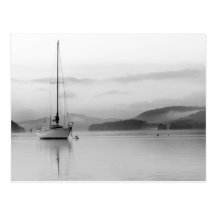 Carte postale de Windermere de lac