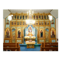Carte postale d'église de St Demetrius