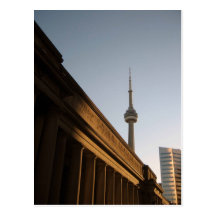 Carte postale d'ombre de Toronto