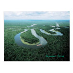 Carte postale du fleuve Amazone