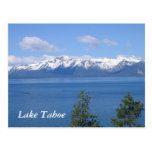 Carte postale du lac Tahoe