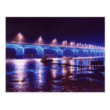 carte postale du pont de L’île d'Oléron charente