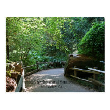 Carte postale en bois de Muir