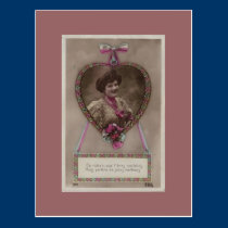 Carte postale française vintage de femmes cartes postales