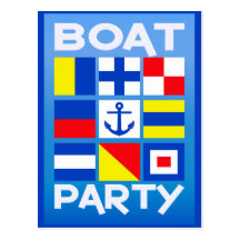 Carte postale maritime de partie de bateau