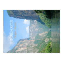 Carte postale | Mexique - canyon de Sumidero