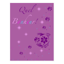 carte postale: quel bonheur!