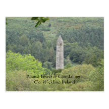 Carte postale ronde de tour (Irlande)