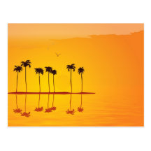 Carte postale tropicale