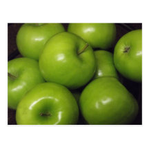 Carte postale verte d'Apple