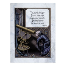 Carte postale victorienne de Steampunk de "étoile 