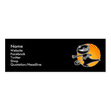 Carte sociale de médias de chat de Ninja Cartes De Visite Professionnelles