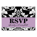Carte traditionnelle de la damassé RSVP