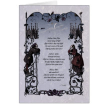 Carte victorienne d'art de Shelley "Wanderers"