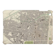 Carte vintage de Bruxelles (1837)