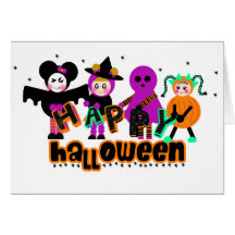 CARTES de BANDE de Halloween