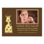 Cartes de faire-part de bébé