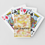 Cartes de jeu - Halloween heureux #3 jeux de cartes